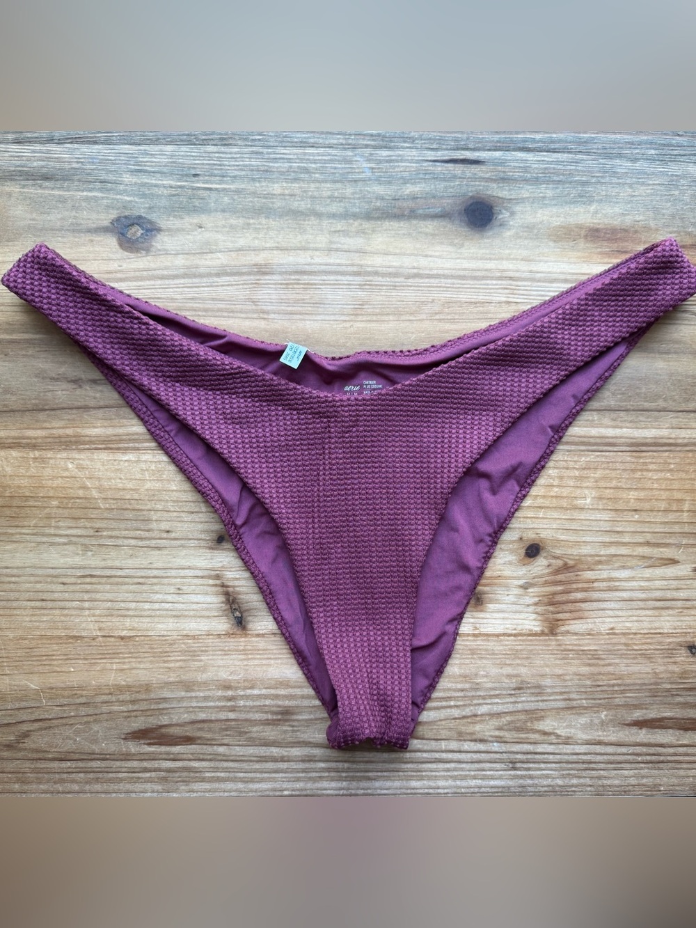 Aerie Cheekier Bikini Bathing Suit Bottom M